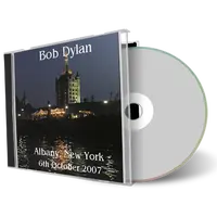 Artwork Cover of Bob Dylan 2007-10-06 CD Albany Audience