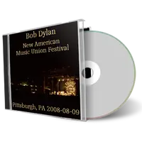 Artwork Cover of Bob Dylan 2008-08-09 CD Philadelphia Audience