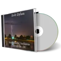 Artwork Cover of Bob Dylan 2008-08-24 CD Evansville Audience
