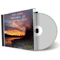 Artwork Cover of Bob Dylan 2008-10-29 CD Edmonton Audience