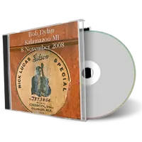 Artwork Cover of Bob Dylan 2008-11-08 CD Kalamazoo Audience
