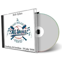 Artwork Cover of Bob Dylan 2009-07-28 CD Durham Audience