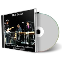 Artwork Cover of Bob Dylan 2009-10-10 CD Berkeley Audience