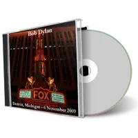 Artwork Cover of Bob Dylan 2009-11-06 CD Detroit Audience
