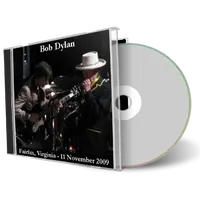 Artwork Cover of Bob Dylan 2009-11-11 CD Fairfax Audience