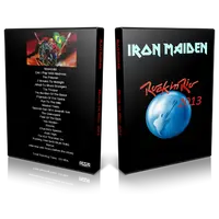 Artwork Cover of Iron Maiden 2013-09-22 DVD Rock In Rio 2013 Proshot
