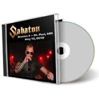 Artwork Cover of Sabaton 2012-05-15 CD St Paul Audience