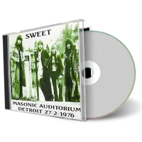 Artwork Cover of Sweet 1976-02-27 CD Detroit Audience
