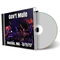 Artwork Cover of Govt Mule 2017-08-11 CD Boston Audience