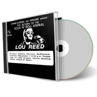 Artwork Cover of Lou Reed 1977-11-01 CD Albury Soundboard
