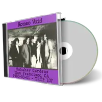 Artwork Cover of Romeo Void 1980-03-01 CD San Francisco Soundboard