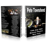 Artwork Cover of Pete Townshend 1993-07-13 DVD New York City Audience