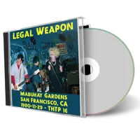 Artwork Cover of Legal Weapon 1980-11-29 CD San Francisco Audience