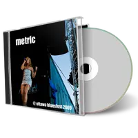 Artwork Cover of Metric 2009-07-09 CD Ottawa Bluesfest Audience
