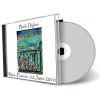Artwork Cover of Bob Dylan 2010-06-22 CD Nice Audience