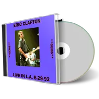 Artwork Cover of Eric Clapton 1992-08-29 CD Los Angeles Audience