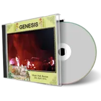 Artwork Cover of Genesis 1974-04-24 CD Boston Audience