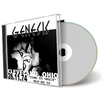 Artwork Cover of Genesis 1974-11-26 CD Cleveland Audience
