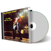 Artwork Cover of Rolling Stones 1975-07-12 CD Los Angeles Audience