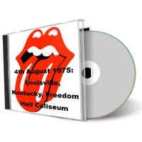 Artwork Cover of Rolling Stones 1975-08-04 CD Louisville Audience