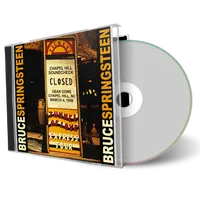 Artwork Cover of Bruce Springsteen 1988-03-04 CD Chapel Hill Soundcheck Audience