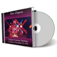 Artwork Cover of Eric Clapton 1974-11-26 CD Hamburg Audience