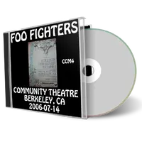Artwork Cover of Foo Fighters 2006-07-14 CD Berkeley Audience