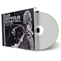 Artwork Cover of Led Zeppelin Compilation CD Detroit 1973 Audience