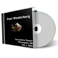 Artwork Cover of Paul Westerberg 2002-07-01 CD Minneapolis Audience