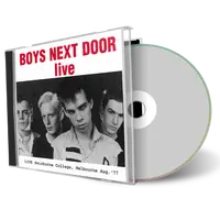 Artwork Cover of Boys Next Door 1977-08-19 CD Melbourne Soundboard