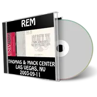 Artwork Cover of REM 2003-09-11 CD Las Vegas Audience