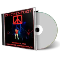 Artwork Cover of Chickenfoot 2011-11-01 CD San Francisco Audience