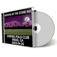 Artwork Cover of Queens of The Stone Age 2003-04-26 CD Indio Audience