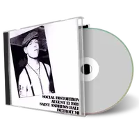 Artwork Cover of Social Distortion 1989-08-13 CD Detroit Audience