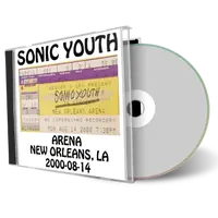 Artwork Cover of Sonic Youth 2000-08-14 CD New Orleans Audience