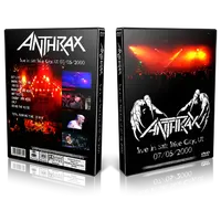 Artwork Cover of Anthrax 2000-07-05 DVD Salt Lake City Proshot