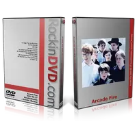 Artwork Cover of Arcade Fire 2007-06-27 DVD Arendal Proshot