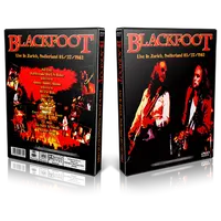 Artwork Cover of Blackfoot 1982-03-27 DVD Zurich Proshot