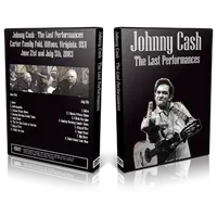 Artwork Cover of Johnny Cash Compilation DVD The Last Performances Audience