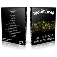 Artwork Cover of Motorhead 2010-06-14 DVD Rock In Rio Proshot