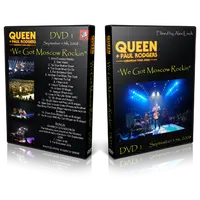 Artwork Cover of Queen 2008-09-15 DVD Moscow Audience