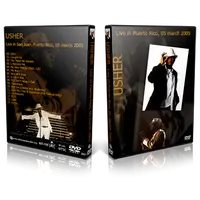 Artwork Cover of Usher 2005-03-05 DVD Puerto Rico Proshot