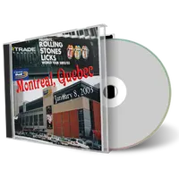 Artwork Cover of Rolling Stones 2003-01-08 CD Montreal Audience