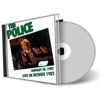 Artwork Cover of The Police 1982-01-30 CD Detroit Audience
