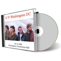 Artwork Cover of U2 1984-12-05 CD Washington Audience