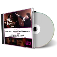 Artwork Cover of U2 1985-01-23 CD Drammen Audience