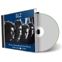 Artwork Cover of U2 1985-02-10 CD Paris Audience