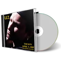 Artwork Cover of U2 1987-04-05 CD Tucson Audience