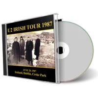 Artwork Cover of U2 1987-06-28 CD Dublin Audience