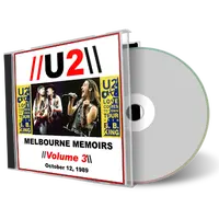 Artwork Cover of U2 1989-10-12 CD Melbourne Audience